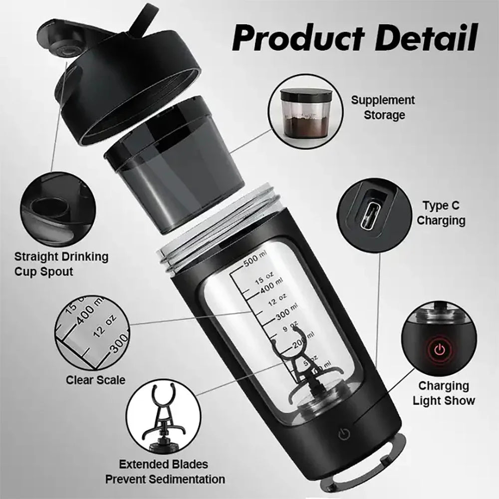 Gym Electric Shaker Cup